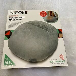 Nizoni Gray Electronic Heated Foot Massager